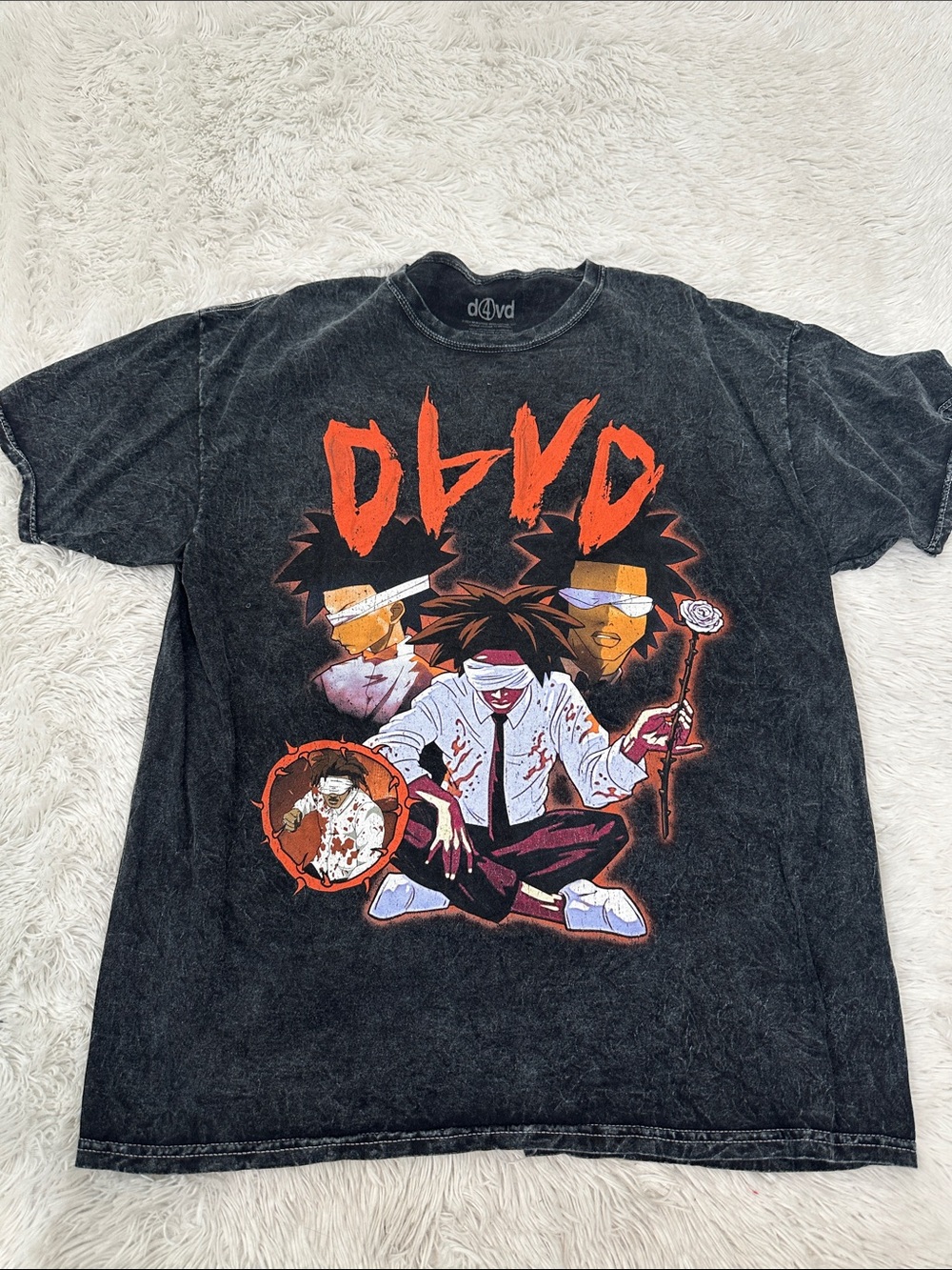 🍏 D4vd Anime Graphic Tee